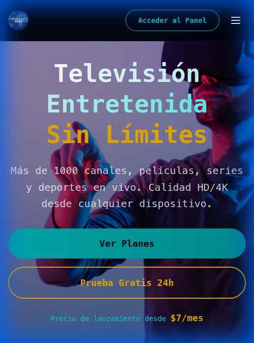 AmericaPlay — Streaming IPTV Premium